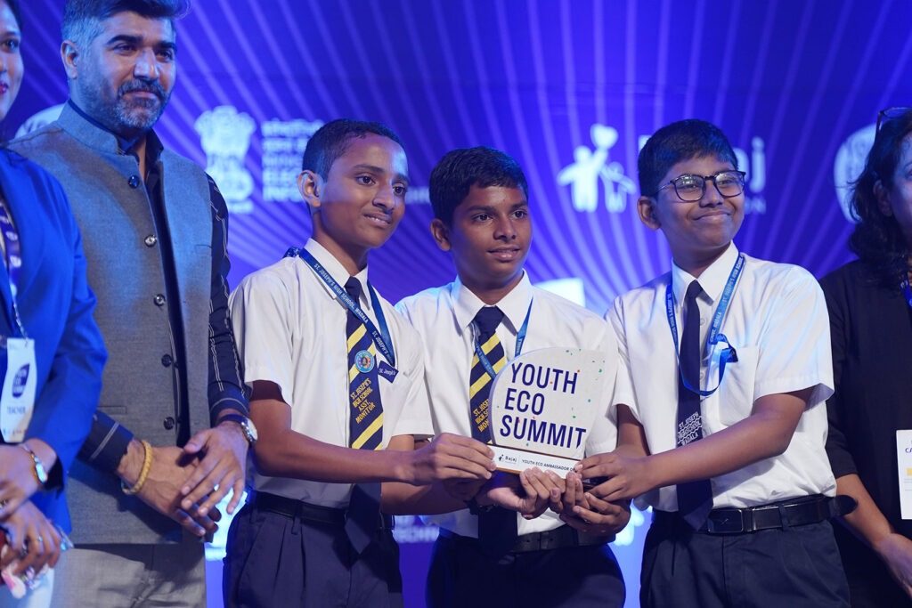 Recognition at the Youth Eco Summit